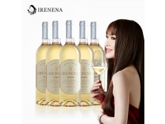 溫碧霞代言IRENENA紅酒品牌，國產白葡萄酒賀蘭山東麓干白